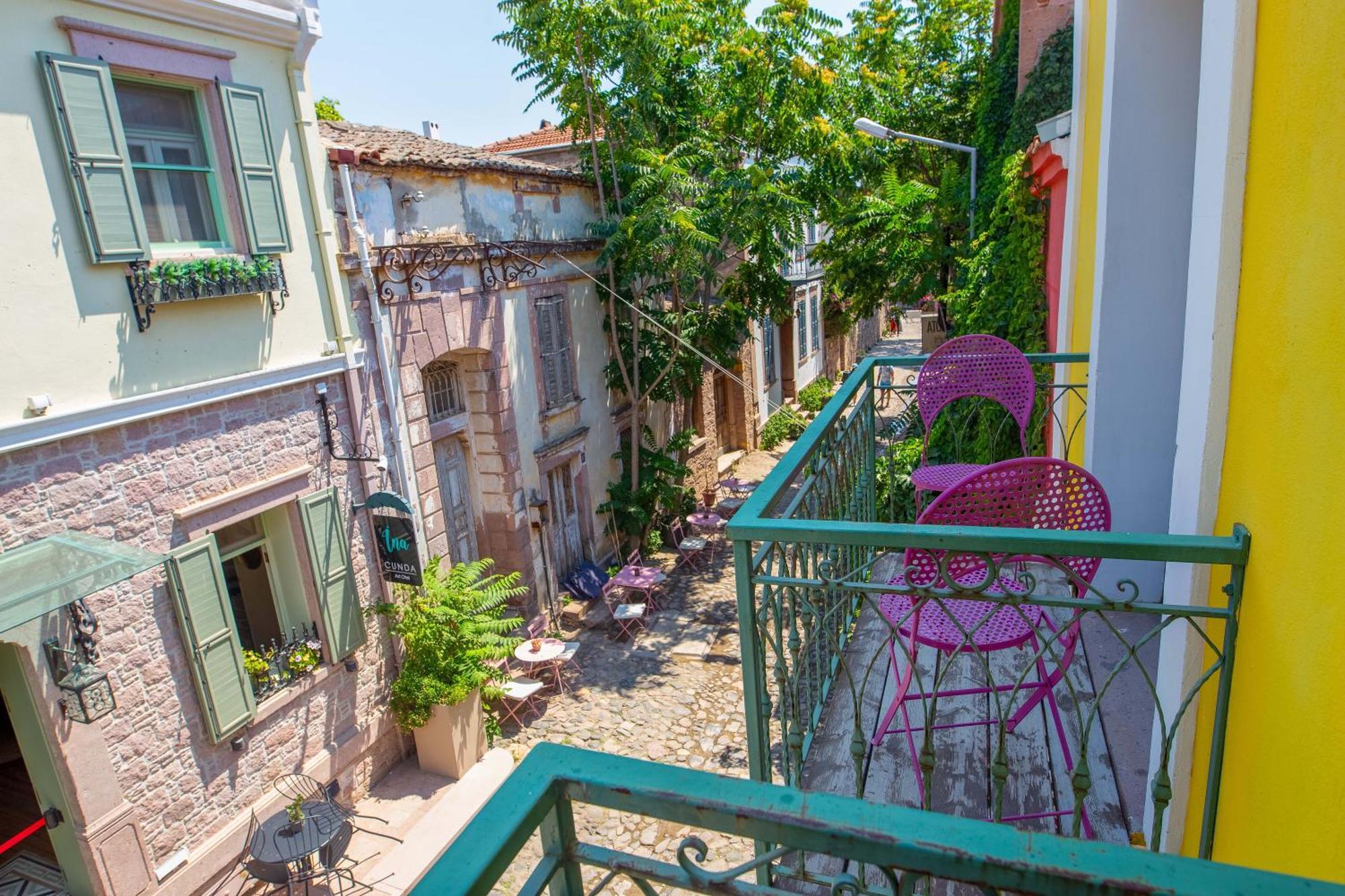 Cunda Mor Limon Otel Айвалик Екстер'єр фото